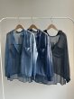 画像4: ●数量限定/メーカー在庫限り●【2/14LIVE】シアーデニム前後差スキッパーシャツ (4)