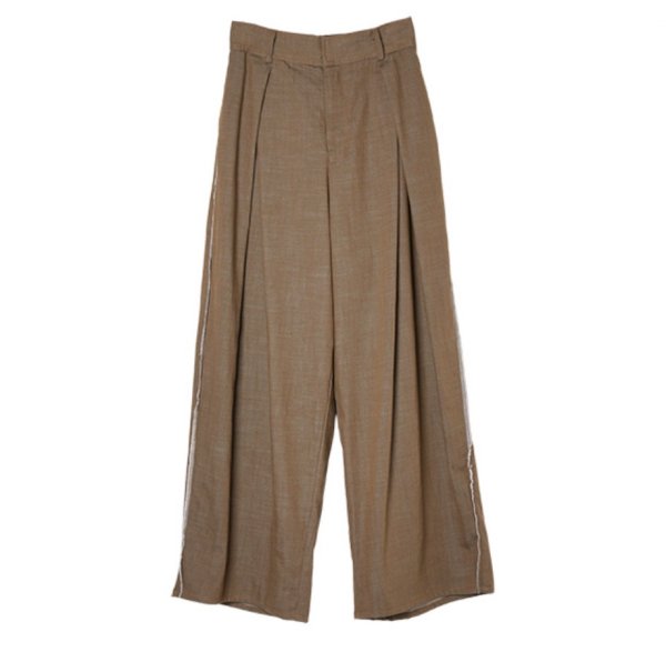 画像2: ●ご予約5倍ポイント対象【2/16 LIVE】タックワイドデニムパンツ（予約/4月） (2)