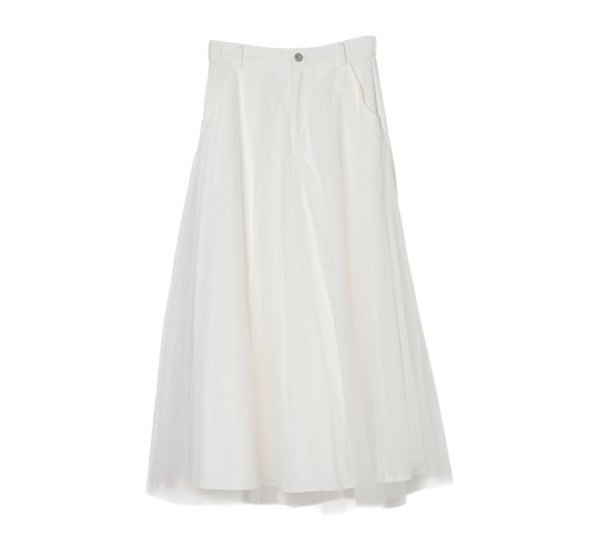 画像3: ●ご予約5倍ポイント対象【2/16 LIVE】ドッキングチュールスカート（予約/4月） (3)