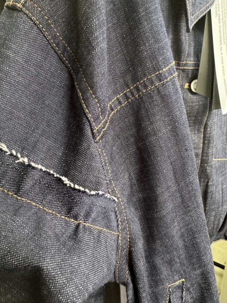 画像3: ●ご予約5倍ポイント対象【2/16 LIVE】デザインデニムシャツジャケット（予約/4月） (3)