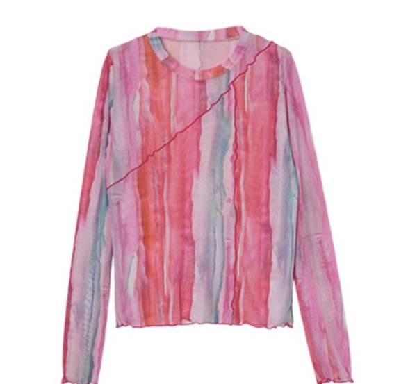 画像1: ●ご予約5倍ポイント対象【2/16 LIVE】アートカラーシアートップス（予約/4月） (1)