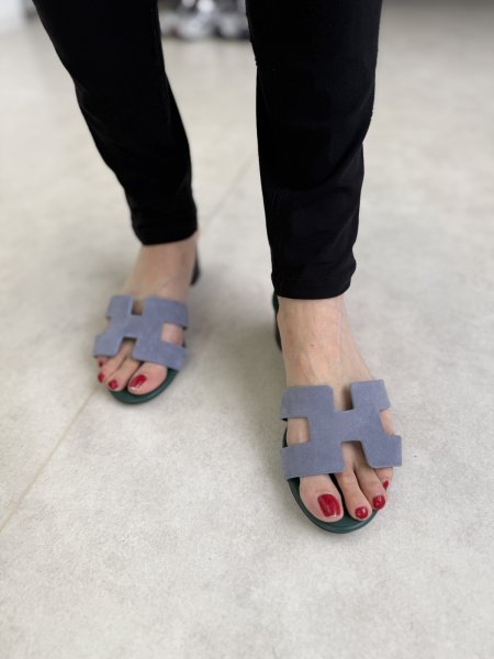 画像6: ●在庫限り【2/16 LIVE】●配色レザーサンダル（メーカー確認後確保） (6)