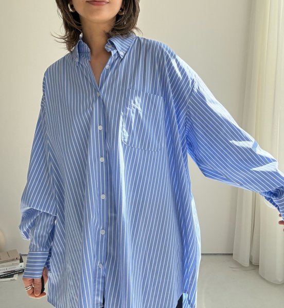 画像2: ●ご予約5倍ポイント対象【2/20 LIVE】BIGストライプシャツ（予約/4月） (2)