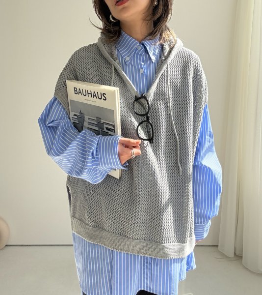 画像2: ●メーカー在庫限り●【2/20 LIVEアイテム】●メッシュフーディ（メーカー確認後確保） (2)