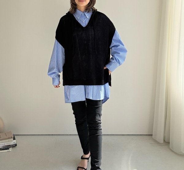 画像8: ●メーカー在庫限り●【2/20 LIVEアイテム】●メッシュフーディ（メーカー確認後確保） (8)