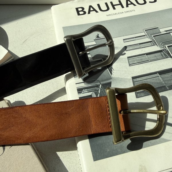 画像5: ●ご予約10倍ポイント対象●【2/27 ご紹介アイテム】ワッシャーレザーベルト（予約/6-7月） (5)