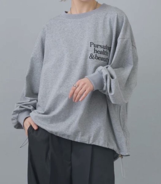 画像11: ●メーカー在庫限り●【3/3 LIVEアイテム】●BIGロゴオーバーロンT（メーカー確認後確保） (11)