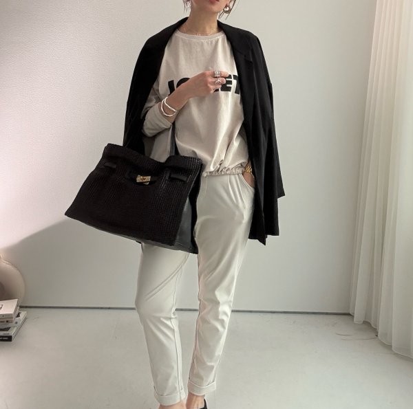 画像5: ●あの！魔法のレギパンがテーパードに！メーカー在庫限り●【3/3 LIVEアイテム】●スーパーストレッチテーパード（メーカー確認後確保） (5)