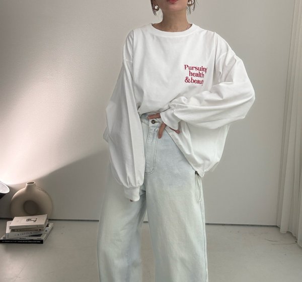 画像7: ●メーカー在庫限り●【3/3 LIVEアイテム】●BIGロゴオーバーロンT（メーカー確認後確保） (7)