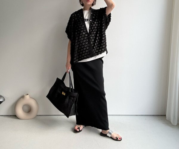 画像6: ●ご予約5倍ポイント対象●生産枠限り●【3/7 LIVEアイテム】●シアージャガードタックスリーブブラウス（メーカー確認後確保）（予約/5月） (6)