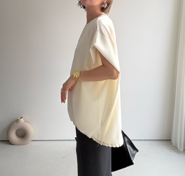 画像9: ●ご予約5倍ポイント対象●生産枠限り●【3/7 LIVEアイテム】●さらさら素材●大人のロゴトップス（メーカー確認後確保）（予約/5月） (9)