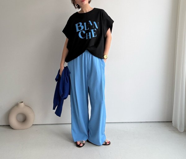 画像12: ●ご予約5倍ポイント対象●生産枠限り●【3/7 LIVEアイテム】●BLANCHEタックスリーブT（メーカー確認後確保）（予約/5月） (12)