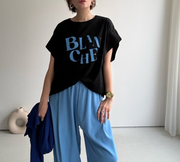 画像13: ●ご予約5倍ポイント対象●生産枠限り●【3/7 LIVEアイテム】●BLANCHEタックスリーブT（メーカー確認後確保）（予約/5月） (13)