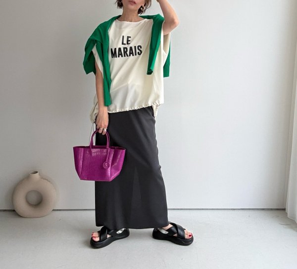 画像10: ●ご予約5倍ポイント対象●生産枠限り●【3/7 LIVEアイテム】●夏の羽織にも◎前後差コットンカーデ（メーカー確認後確保）（予約/5） (10)