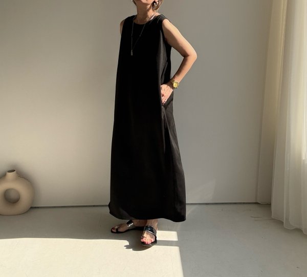 画像5: ●生産枠限り●【3/7 LIVEアイテム】●ファーストライン●大人シンプルノースリワンピ（メーカー確認後確保）（予約/3－4月） (5)