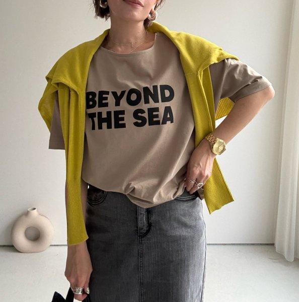 画像8: ●ご予約5倍ポイント対象●生産枠限り●【3/7 LIVEアイテム】●前後2WAY！BEYOND THE SEAハーフスリーブT（メーカー確認後確保）（予約/6月） (8)