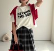画像1: ●ご予約5倍ポイント対象●生産枠限り●【3/7 LIVEアイテム】●前後2WAY！BEYOND THE SEAハーフスリーブT（メーカー確認後確保）（予約/6月） (1)
