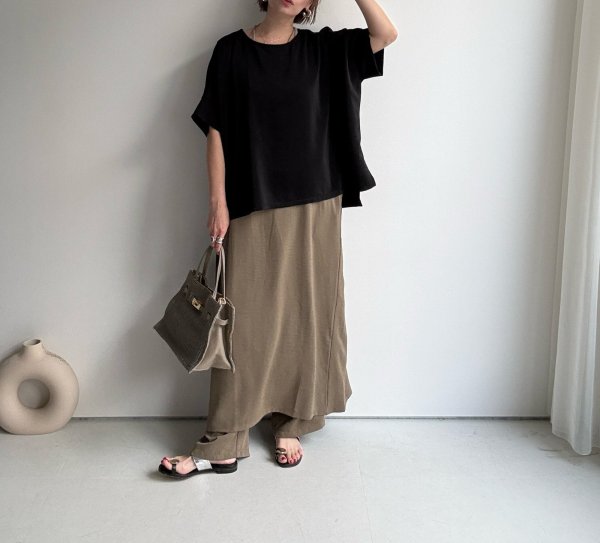 画像4: ●ご予約5倍ポイント対象●生産枠限り●【3/7 LIVEアイテム】●大人シンプル万能トップス◎（メーカー確認後確保）（予約/5月） (4)