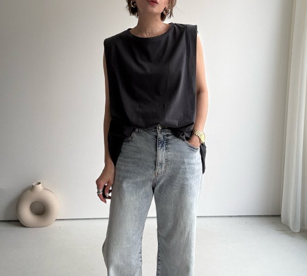 画像20: ●ご予約5倍ポイント対象●生産枠限り●【3/7 LIVEアイテム】●タックスリーブ前後差トップス（メーカー確認後確保）（予約/5月） (20)