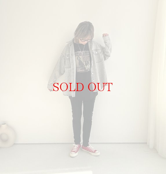 画像9: ●数量限定!！【3/11 LIVEアイテム】●デニムシャツライクジャケット（グレー） (9)