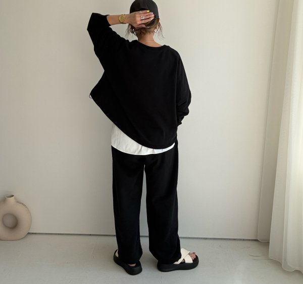 画像7: ●2サイズ展開●セットアップ可能【3/11 LIVEアイテム】●スエットバレルパンツ (7)