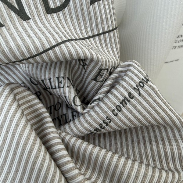 画像4: ●ご予約5倍ポイント対象●【3/13 ayane LIVEアイテム】●アシンメトリーストライプロゴトップス（予約/6月） (4)