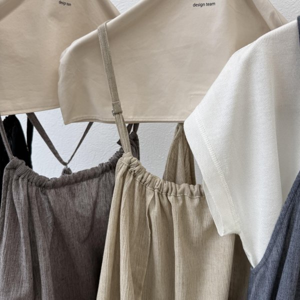 画像5: ●ご予約5 倍ポイント対象●【3/13ayane LIVEアイテム】●リネン混スラブフレアビスチェ（予約/6月） (5)