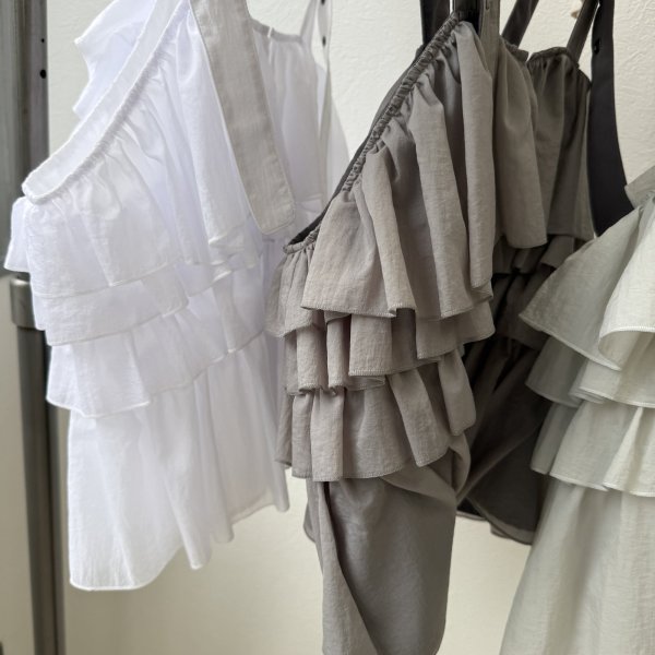 画像3: ●ご予約5倍ポイント対象●【3/13 ayane LIVEアイテム】●フリルビスチェ（予約/6月） (3)