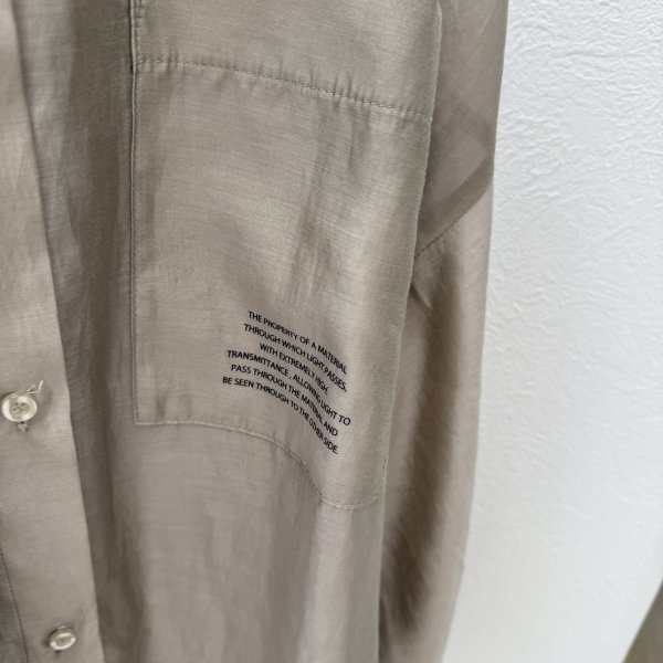 画像4: ●ご予約5倍ポイント対象●【3/13ayane LIVEアイテム】●シアーオーバーミニロゴシャツ（予約/6月） (4)