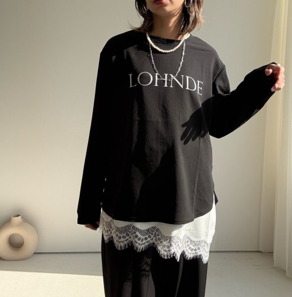 画像5: ●【3/16 LIVEアイテム】●シンプル大人ロゴシアートップス (5)