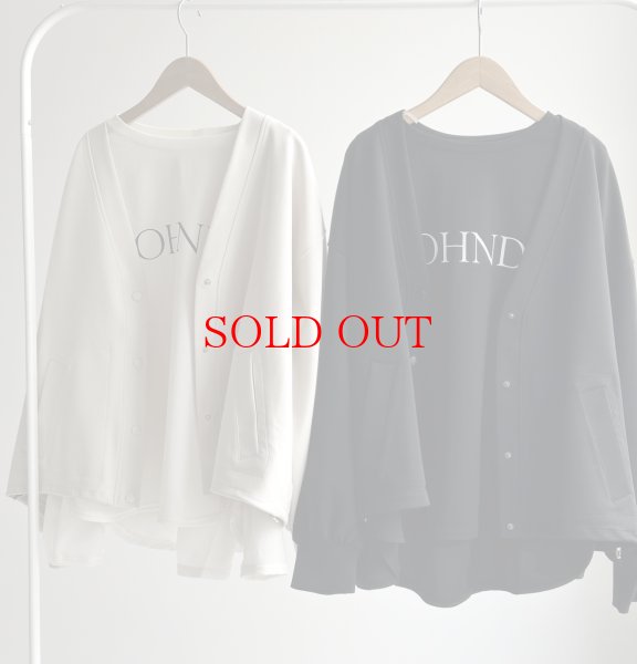 画像1: ●【3/16 LIVEアイテム】●ノーカラーカーデジャケット (1)