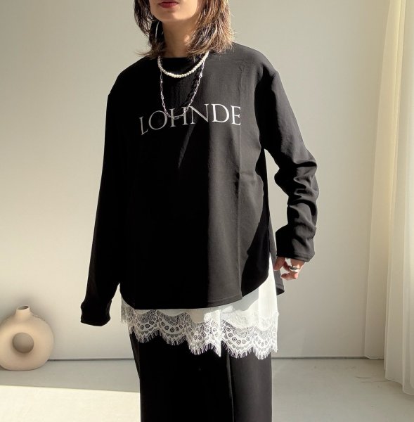 画像7: ●【3/16 LIVEアイテム】●シンプル大人ロゴシアートップス (7)