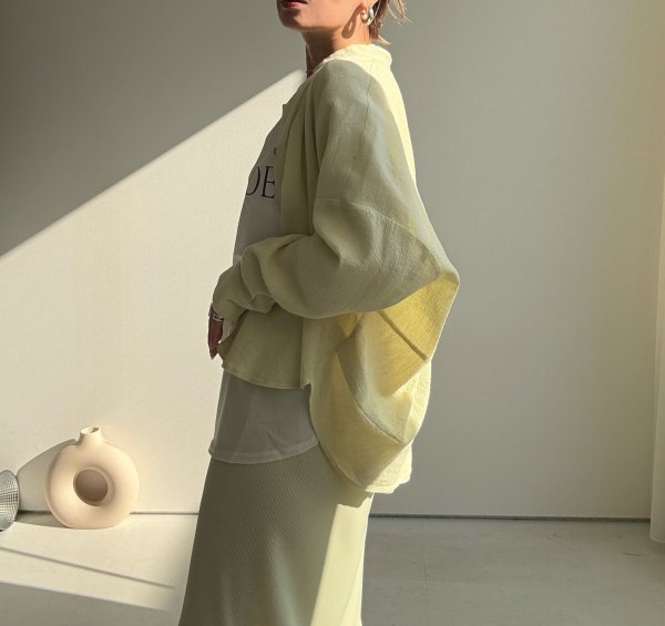 画像11: ●春夏の羽織にも◎【3/20 LIVEアイテム】●クリンクルドルマンシャツ (11)