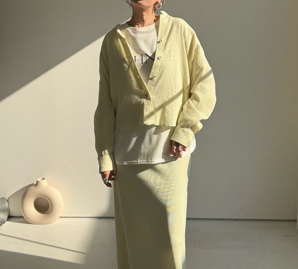 画像7: ●春夏の羽織にも◎【3/20 LIVEアイテム】●クリンクルドルマンシャツ (7)