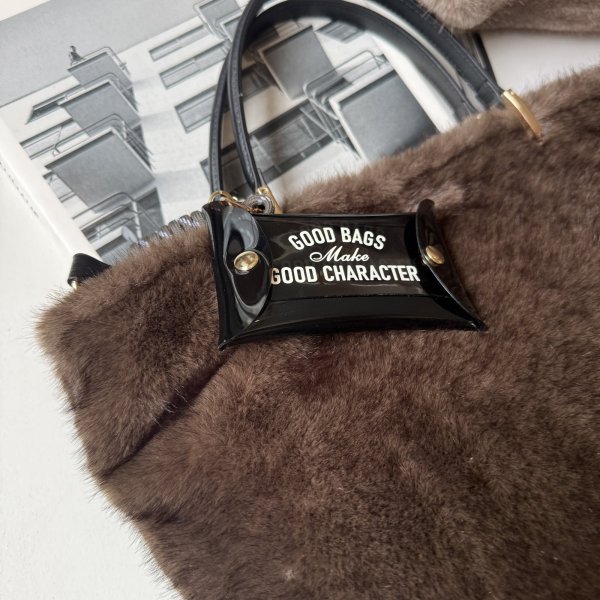 画像5: ●期間限定ご予約10倍ポイント●【期間限定受注】リバーシブルファーバッグ（予約/8月） (5)