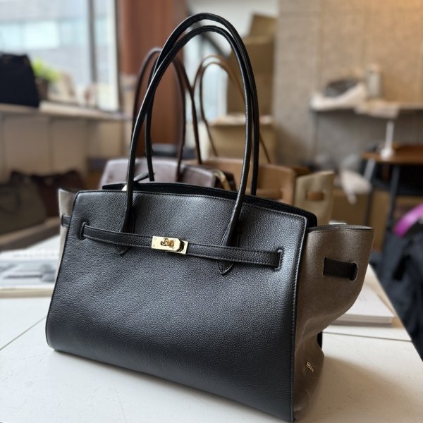 画像8: ●期間限定ご予約10倍ポイント●【期間限定受注】2WAYシルエット本革バッグ （予約/8月） (8)