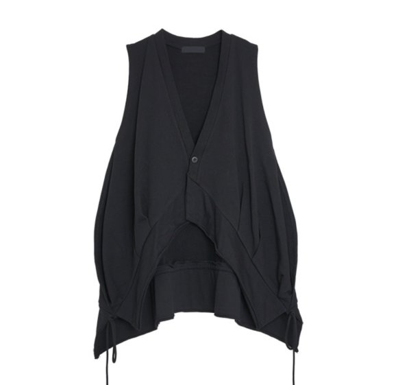 画像2: ●期間限定ご予約5倍ポイント●【3/25LIVEアイテム】裏毛変形ジレ（予約/5月） (2)