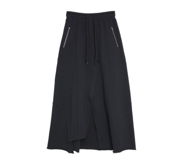 画像2: ●期間限定ご予約5倍ポイント●【3/25LIVEアイテム】裏毛変形スカート（予約/5月） (2)