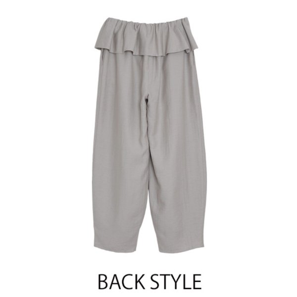 画像3: ●期間限定ご予約5倍ポイント●【3/25LIVEアイテム】ペプラムデザインコクーンパンツ（予約/5月） (3)