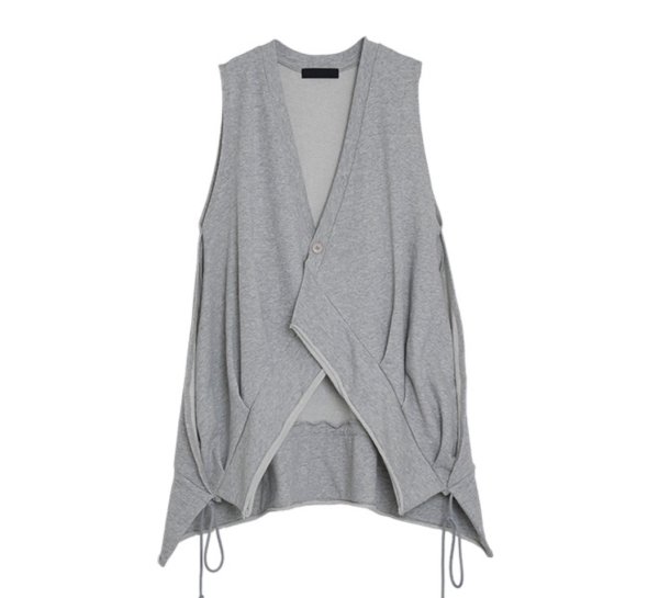 画像1: ●期間限定ご予約5倍ポイント●【3/25LIVEアイテム】裏毛変形ジレ（予約/5月） (1)