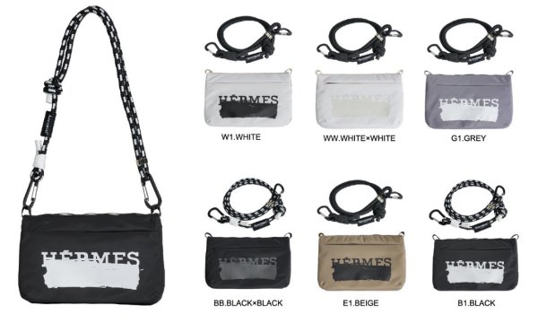 画像7: ●期間限定ご予約5倍ポイント●【3/25LIVEアイテム】パロディシリーズ●ショルダーポーチバッグ【H】TYPE（予約/5月） (7)