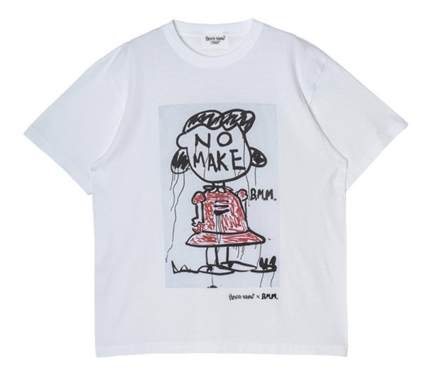 画像7: ●期間限定ご予約5倍ポイント●【3/25LIVEアイテム】アートプリント殴り書きデザインT/アーティストコラボアイテム（予約/5月） (7)