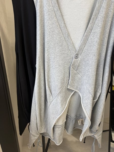 画像6: ●期間限定ご予約5倍ポイント●【3/25LIVEアイテム】裏毛変形ジレ（予約/5月） (6)