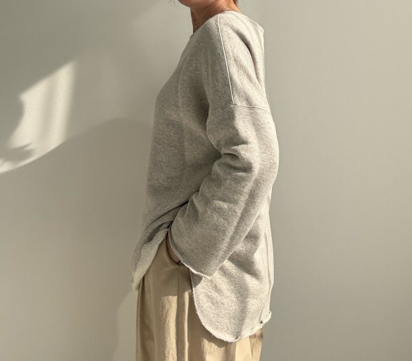 画像7: ●ゆるっとシルエットが可愛い【3/28LIVEアイテム】ルーズスエットプルオーバー (7)