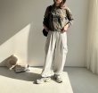 画像5: ●メーカー在庫限りで終売●【3/28 LIVEアイテム】裾絞りOK◎さらさらカーゴパンツ（メーカー確認後確保） (5)