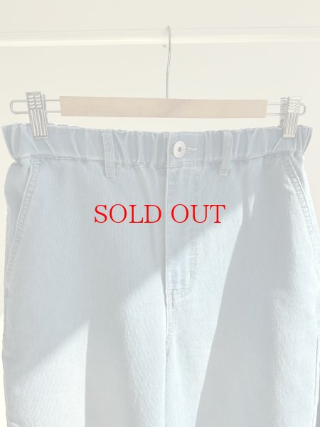 画像3: ●メーカー在庫限りで終売●【3/28 LIVEアイテム】接触冷感/吸水速乾/真夏OK◎さらさらワイドデニム（メーカー確認後確保） (3)