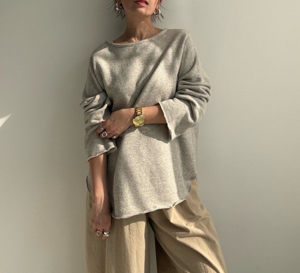 画像6: ●ゆるっとシルエットが可愛い【3/28LIVEアイテム】ルーズスエットプルオーバー (6)