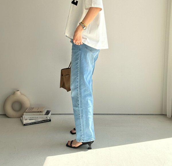 画像7: ●メーカー在庫限りで終売●【3/28 LIVEアイテム】接触冷感/吸水速乾/ストレッチ/レギパンデニム（メーカー確認後確保） (7)