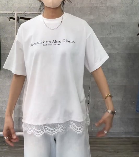 画像5: ●期間限定●生産枠に限りあり●【4/3LIVEアイテム】レース切替ロゴT（予約/5月） (5)