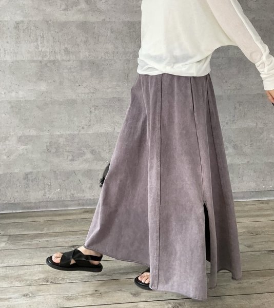 画像4: ●期間限定●生産枠限り●【4/3LIVEアイテム】ピグメントロングスカート（予約/4-5月） (4)